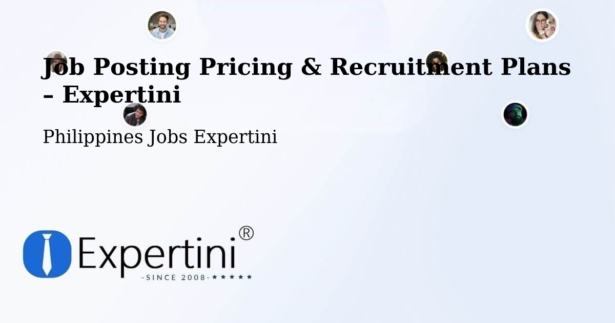 Job Posting Pricing & Recruitment Plans – Tacurong - Tacurong, Philippines Jobs Expertini